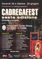 CADREGAFEST SESTA EDIZIONE 2012