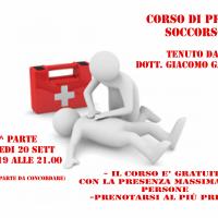 Corso di Primo Soccorso